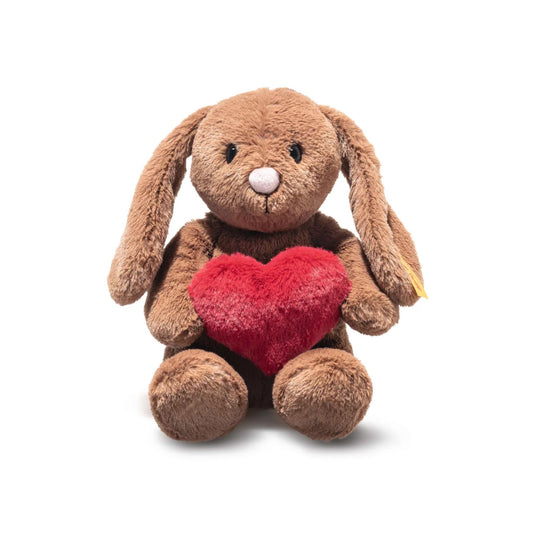 Steiff Brown Hoppie Bunny with Heart
