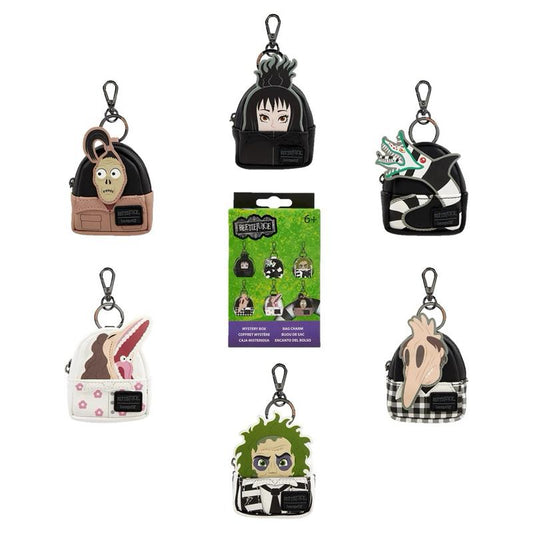 Loungefly Beetlejuice Bag Charm
