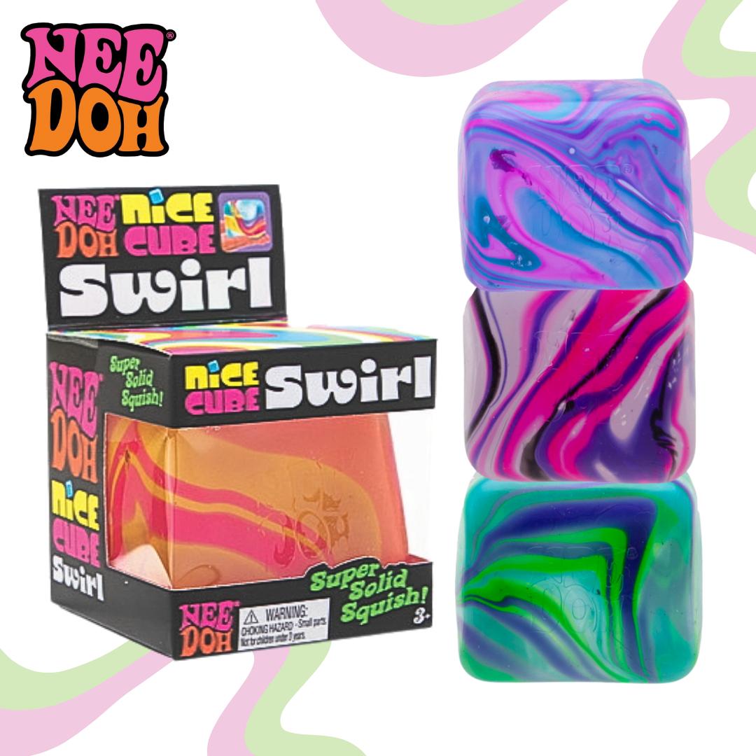NeeDoh Swirl Nice Cube