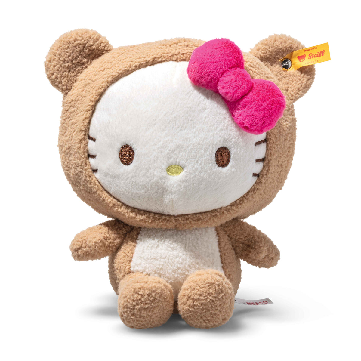 Steiff Hello Kitty Brown Plush 20cm