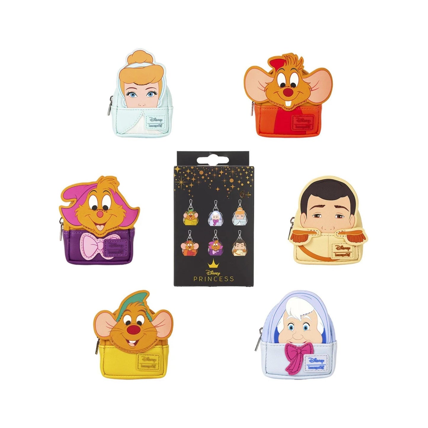 Loungefly Cinderella 75th Ann Bag Charm