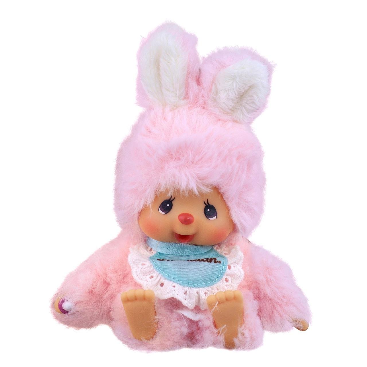 Pink Bunny Chimutan Monchhichi 16cm