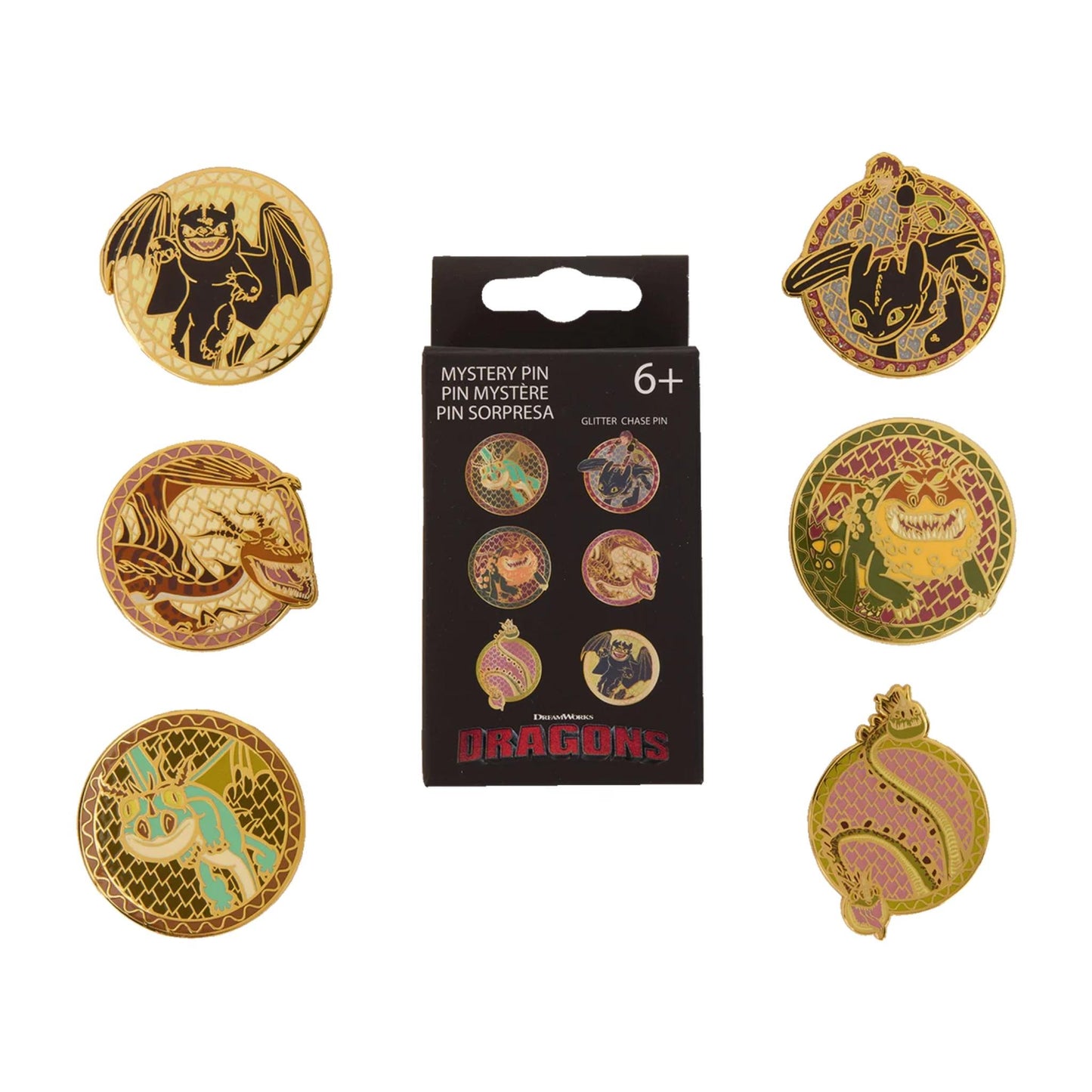 Loungefly Enamel Pin How To Train Your Dragon ONE SUPPLIED