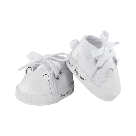 Teddy Tales White Canvas Shoes 20cm