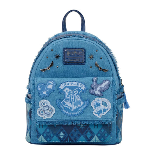 Loungefly Harry Potter Denim Mini Backpack (261)