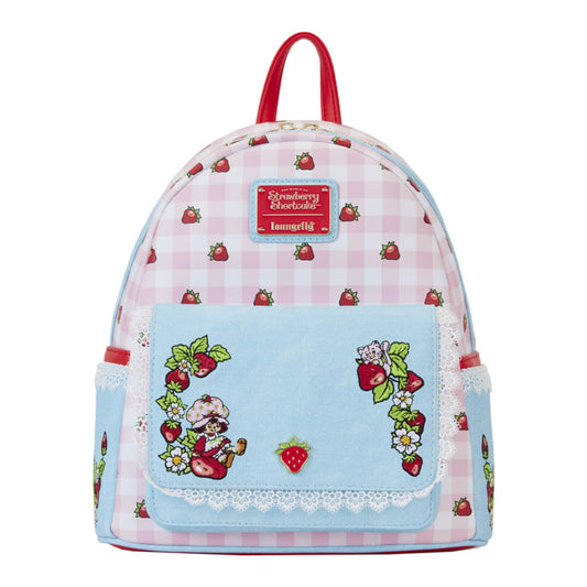 Loungefly Strawberry Shortcake Denim Mini Backpack (302)