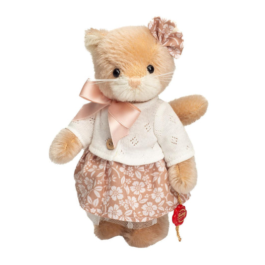 Teddy Hermann Mohair Bear Fine Cat 21cm