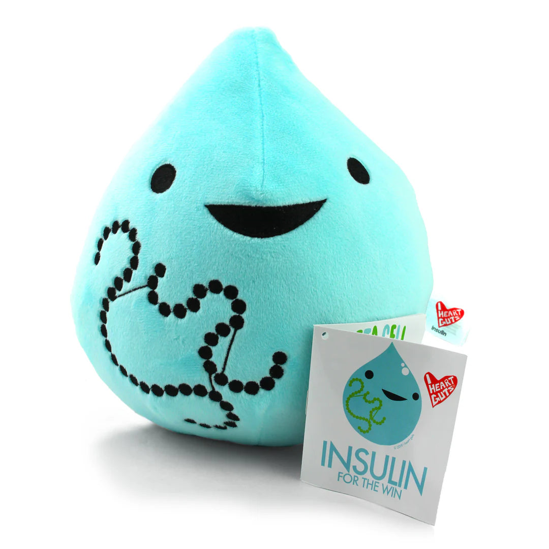 Insulin Plushie - Insulin for the win - I HEART GUTS