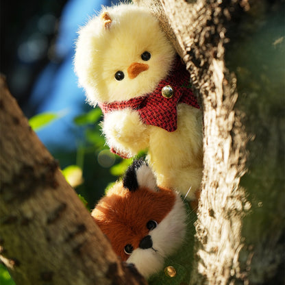 Teddy Tales Lina Chick with Keychain 12cm