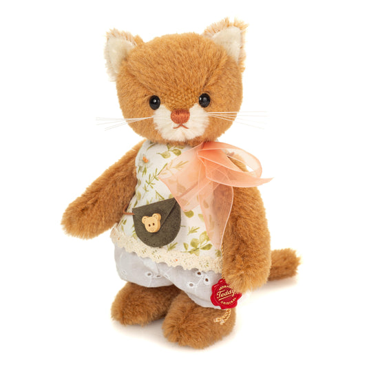 Teddy Hermann Mohair Bear Loulou Cat 19cm