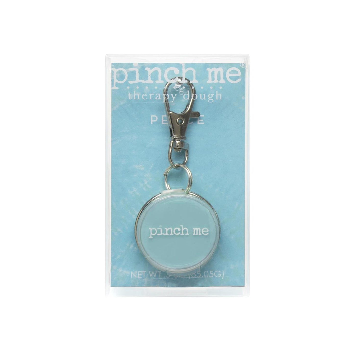 Pinch Me Therapy Dough Peace Keyring