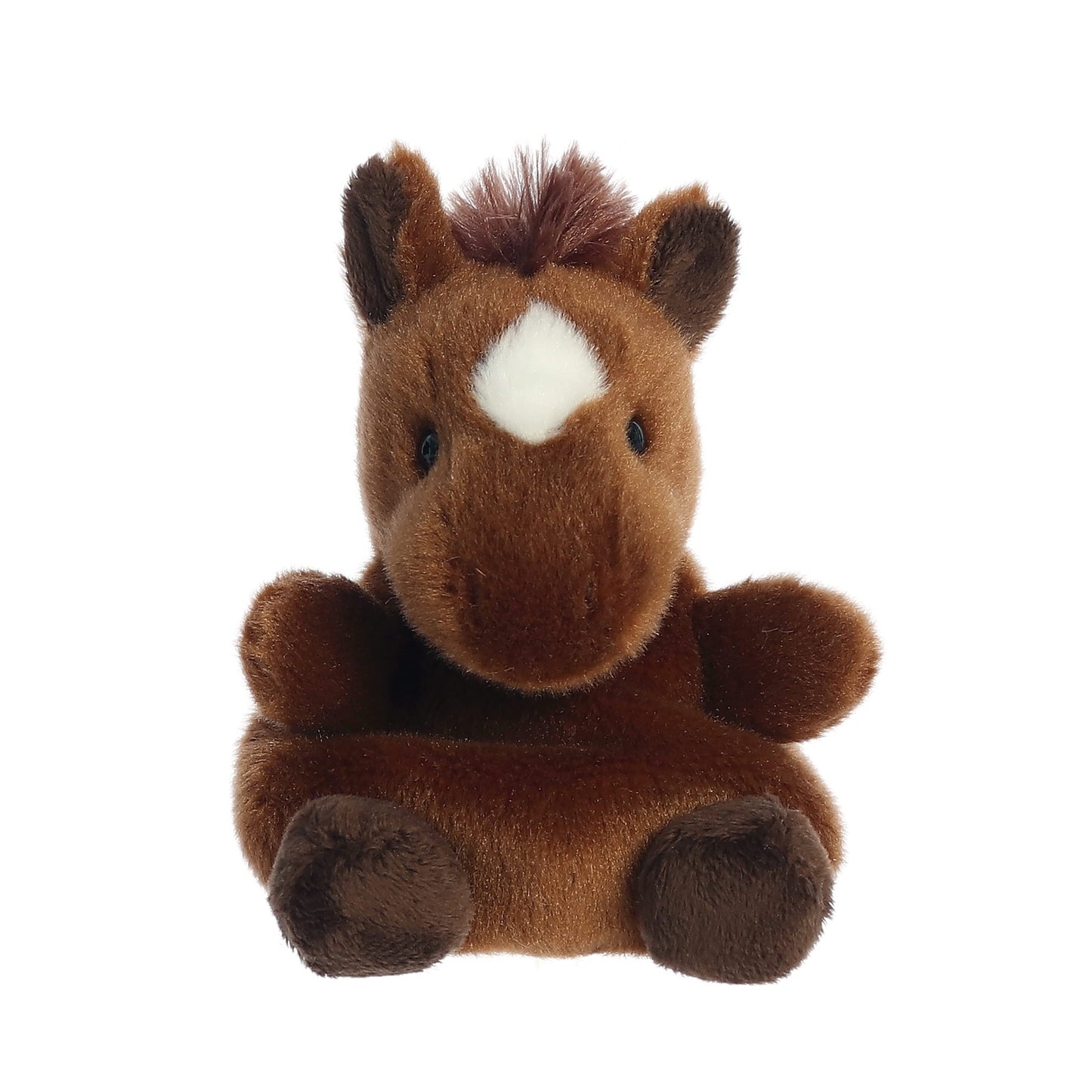 Palm Pals Soft Bean Filled Truffle Brown Horse