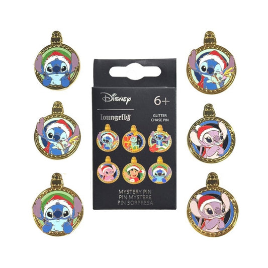 Loungefly Lilo Stitch Holiday Enamel Pin ONE SUPPLIED