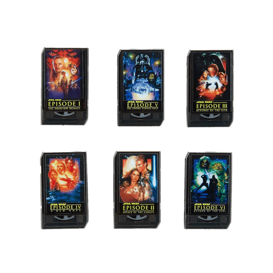 Loungefly Enamel Pin Star Wars VHS Cassette ONE SUPPLIED