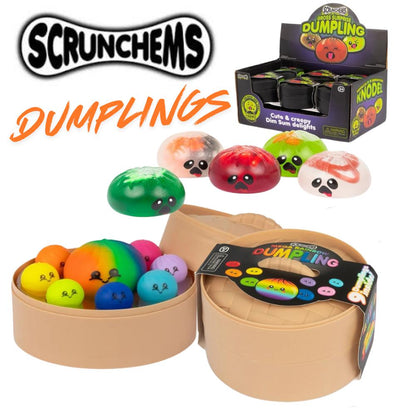 Scrunchems Dumplings, Gross and Rainbow 9 pack