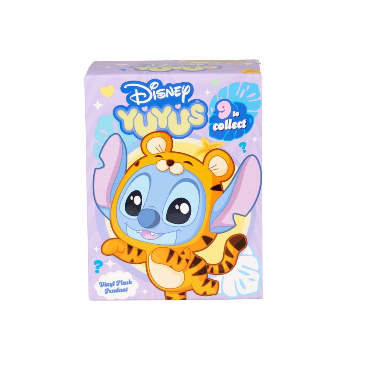 Disney YuYus Stitch Character Plush Keychain Assortment