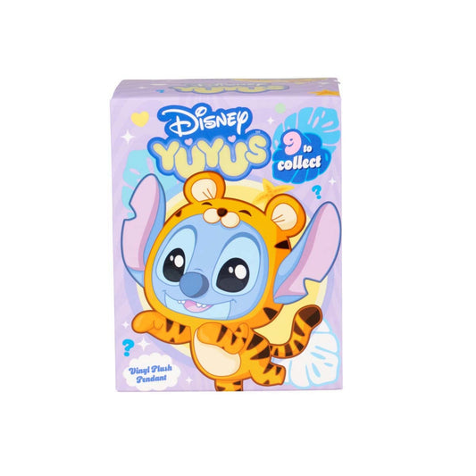 Disney YuYus Stitch Character Plush Keychain Assortment