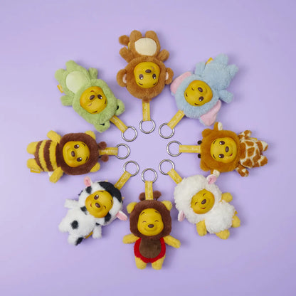 Disney YuYus Winnie the Pooh Character Plush Keychain Assortment
